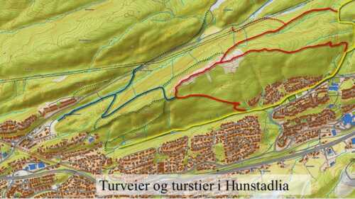 Planskisse for Hunstadlia